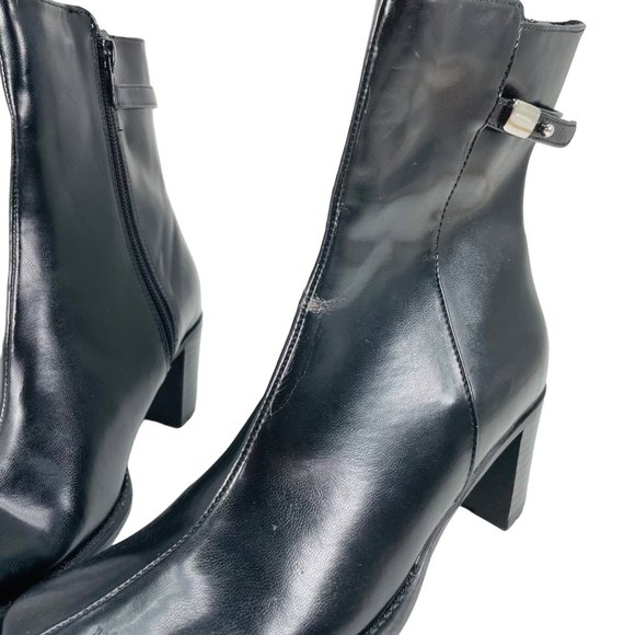 Predictions - Women’s Black Zipper Boot - Size 5 - Picture 8 of 9